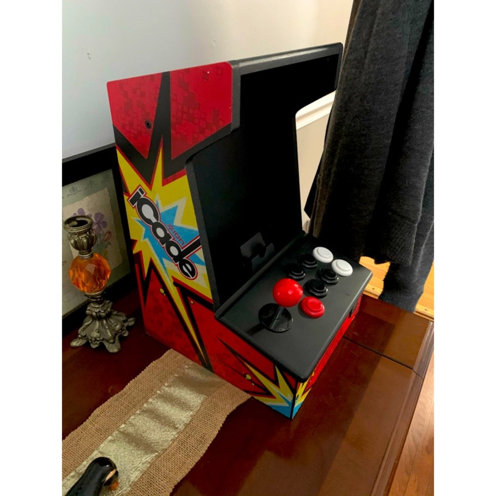 ion icade ipad Arcade Cabinet W Joystick & Buttons